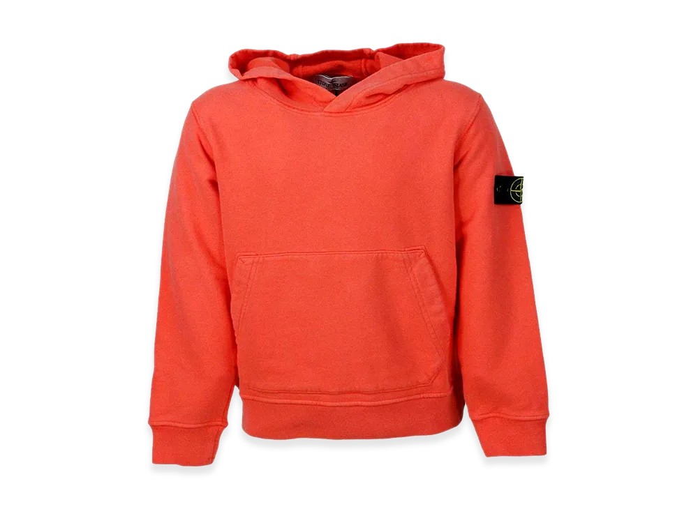 Stone Island Cotton Sweatshirt "Orange"