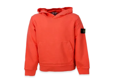 Stone Island Cotton Sweatshirt "Orange"