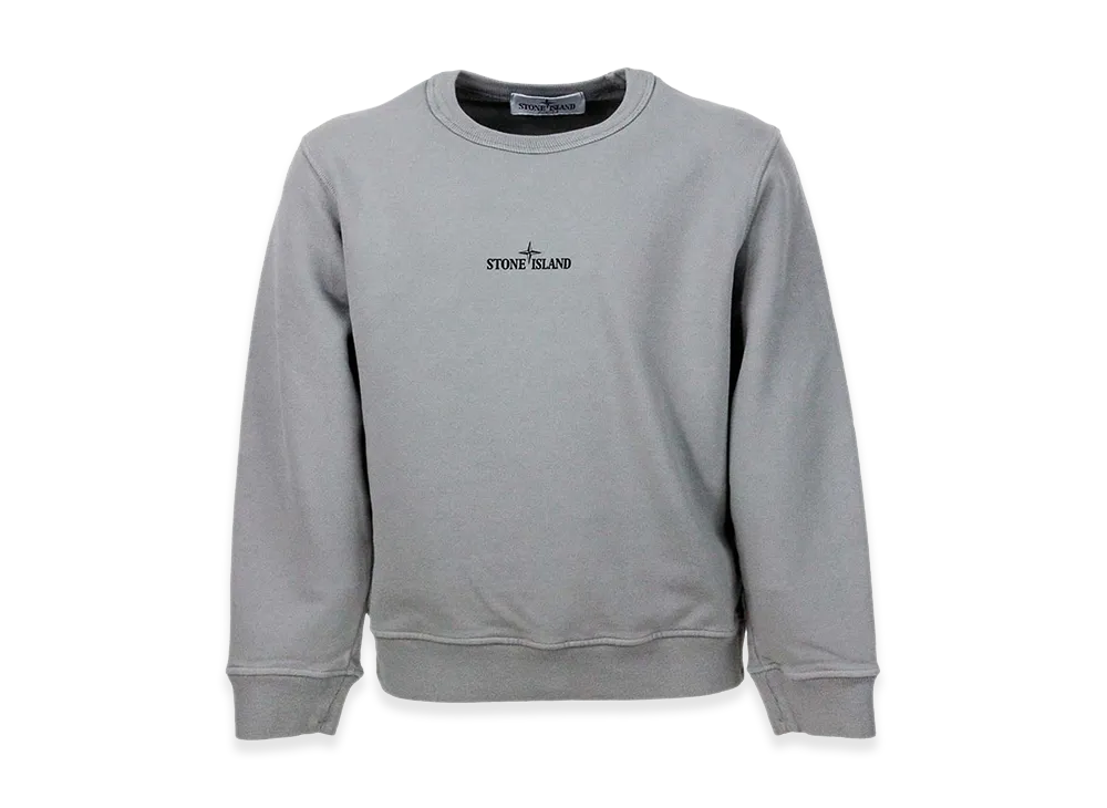 Stone Island Cotton Sweatshirt "Gray"