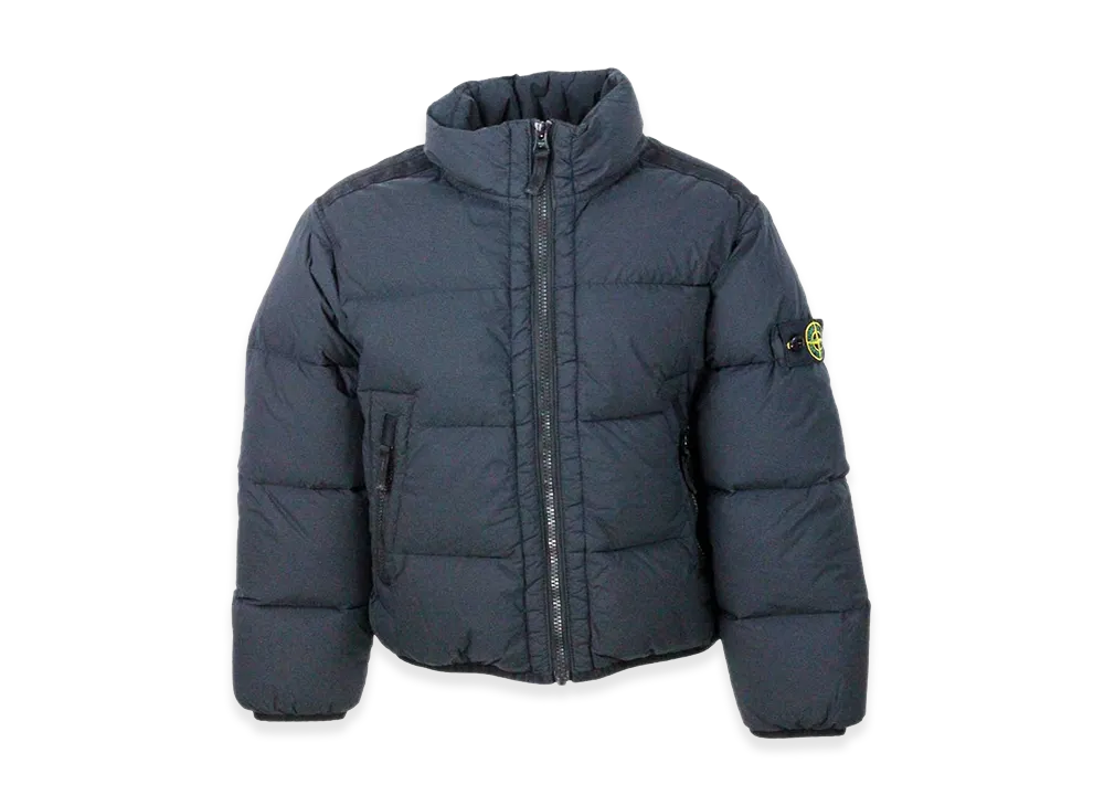 Stone Island Tech Fabric Coat "Black"