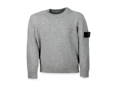 Stone Island Wool Blend Crewneck "Gray"