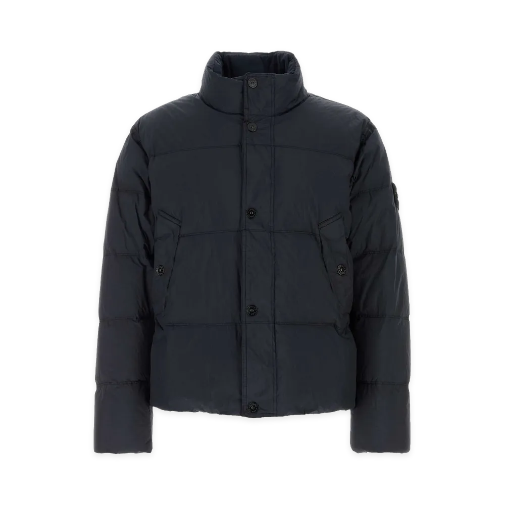 Stone Island Nylon Down Jacket "Midnight Blue"