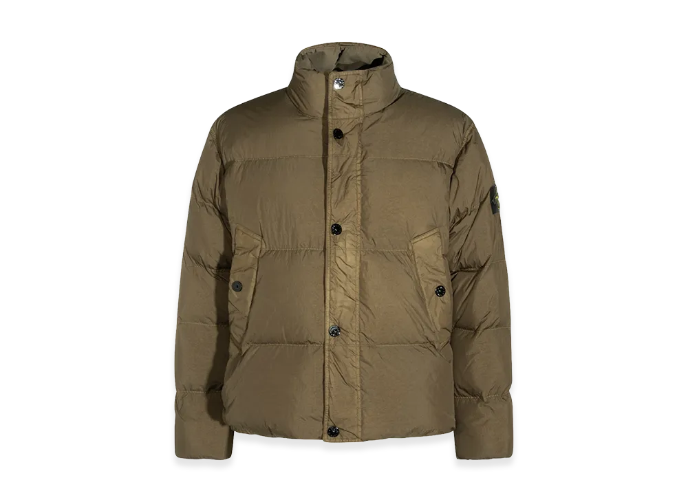 Stone Island Nylon Down Jacket "Green/Khaki"