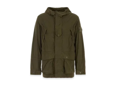 Stone Island Nylon Parka "Olive Green"