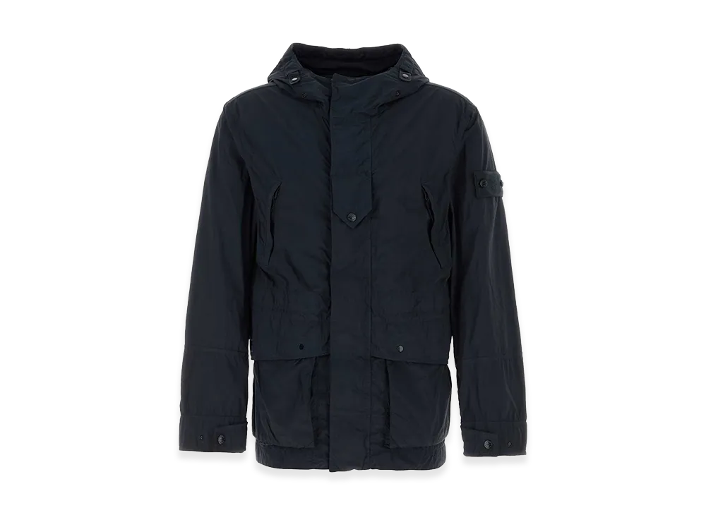 Stone Island Nylon Parka "Midnight Blue"