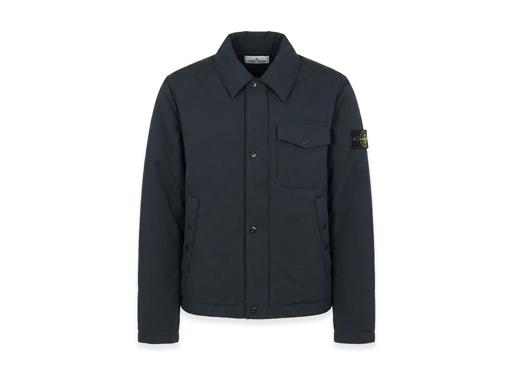 Stone Island Polyester Blend Down Jacket "Midnight Blue"