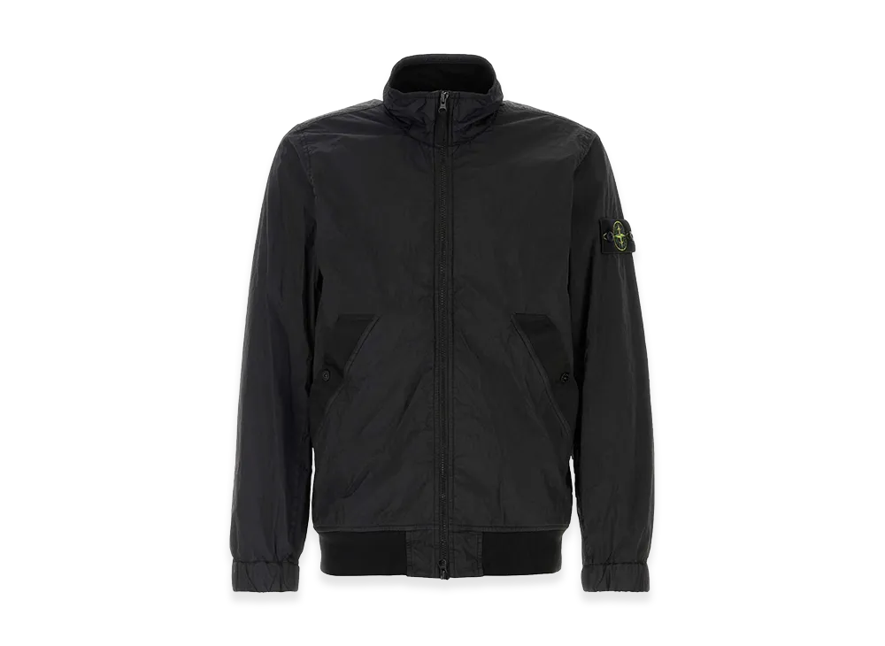 Stone Island Nylon Bomber Jacket "Black"