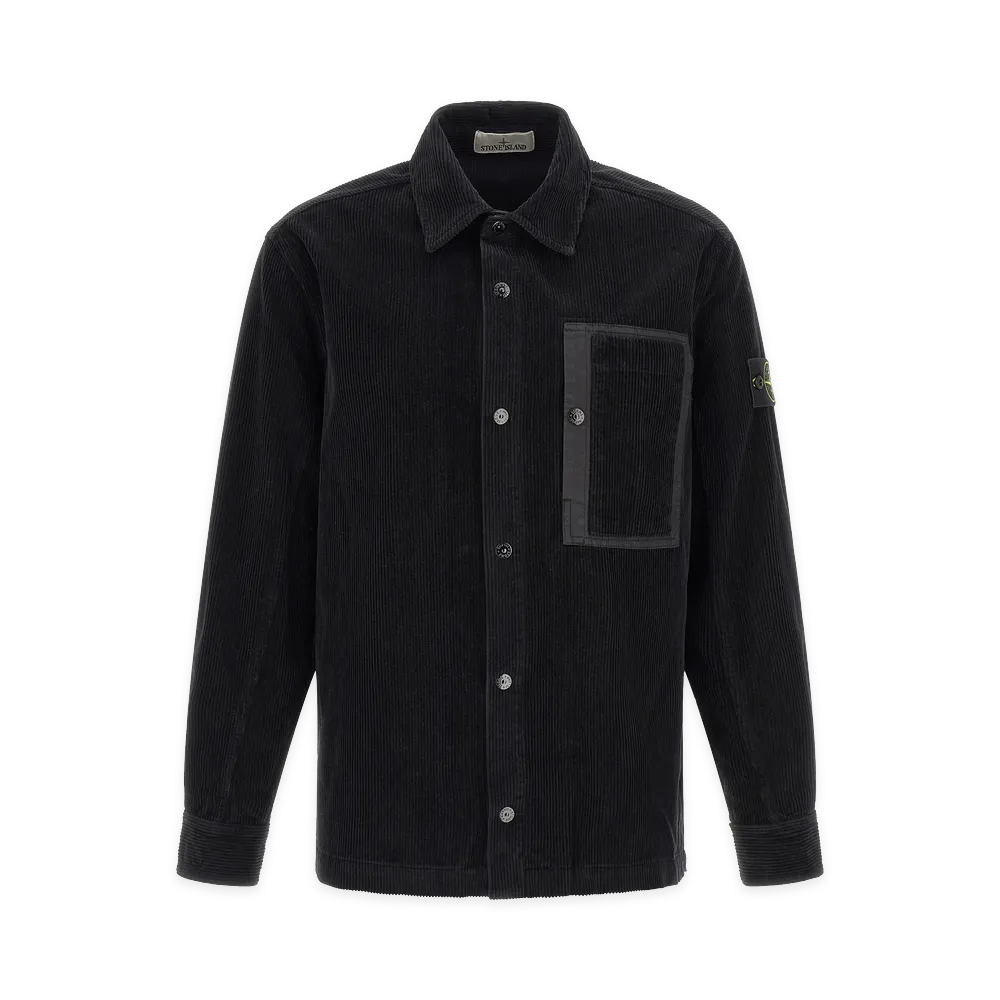 Stone Island 1200016 Overshirt "Black"