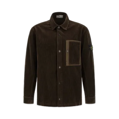 Stone Island 1200016 Overshirt "Brown"