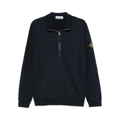 Stone Island Cotton Sweatshirt "Blue"