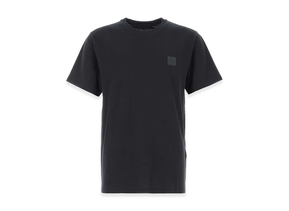 Stone Island Cotton T-Shirt "Midnight Blue"