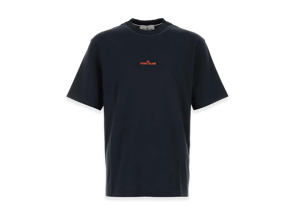 Stone Island Cotton T-Shirt "Navy Blue"
