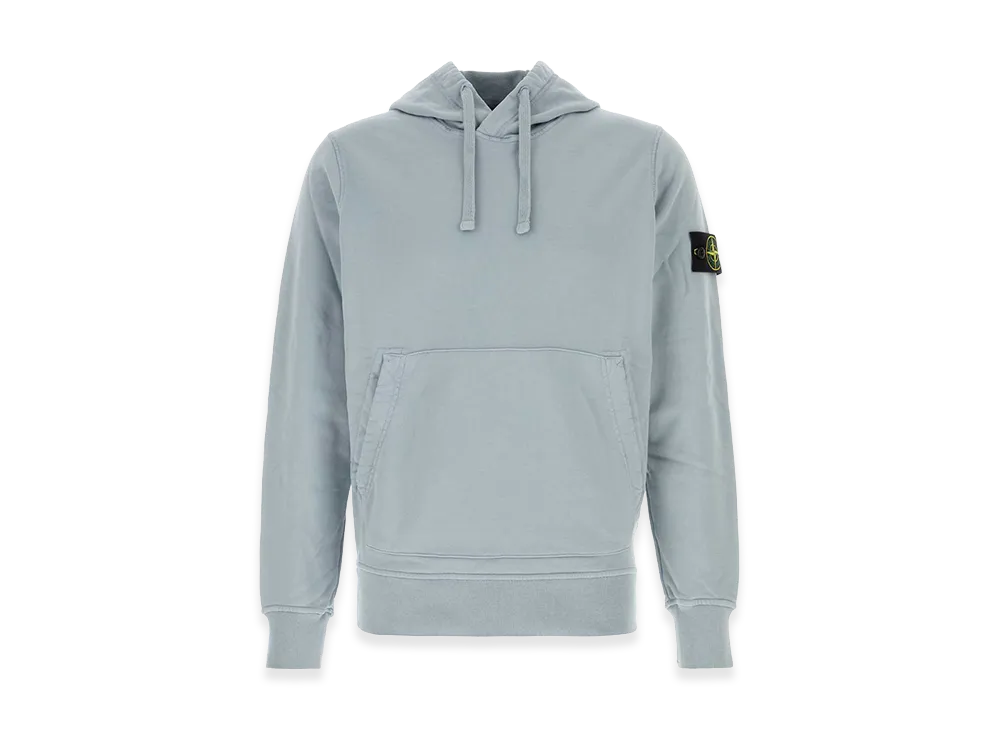 Stone Island Cotton Sweatshirt "Light Blue/Powder Blue"
