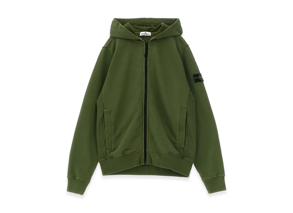 Stone Island Kids badge Hoodie "Green"
