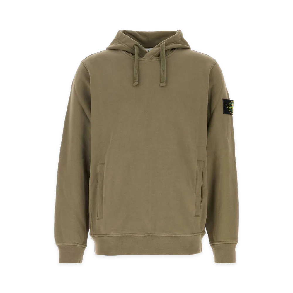 Stone Island Cotton Sweatshirt "Army Green"