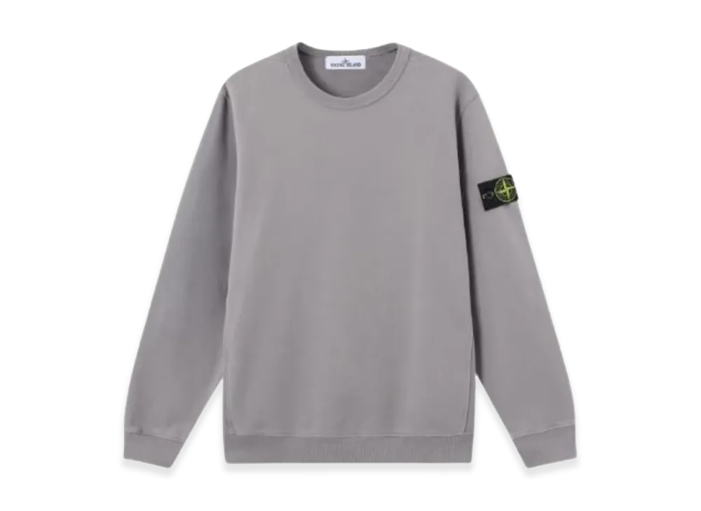 Stone Island Crewneck Sweatshirt With Logo "Gray"