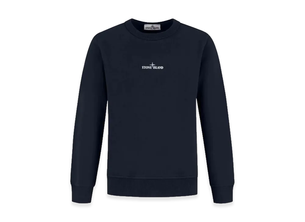 Stone Island Kids Sweaters "Navy"