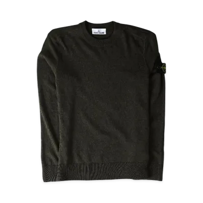 Stone Island Sweaters "Military Green Melange"