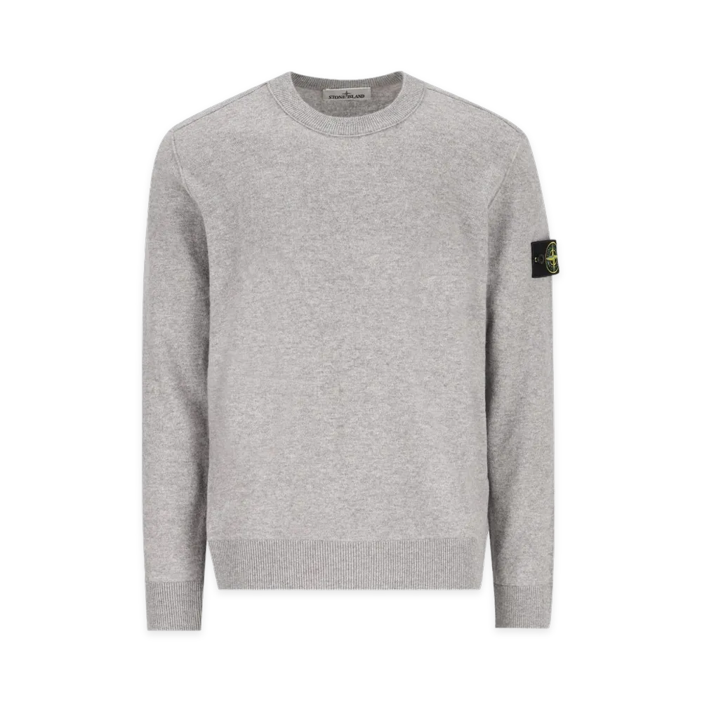 Stone Island Sweaters "Grey Melange"