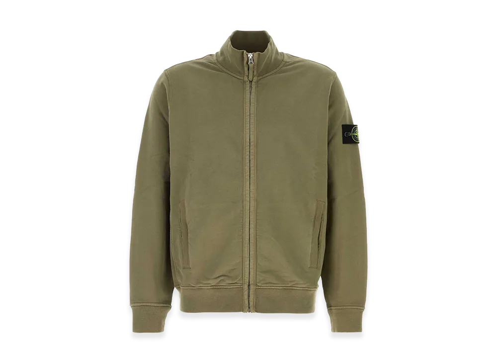 Stone Island Cotton Sweatshirt "Army Green"