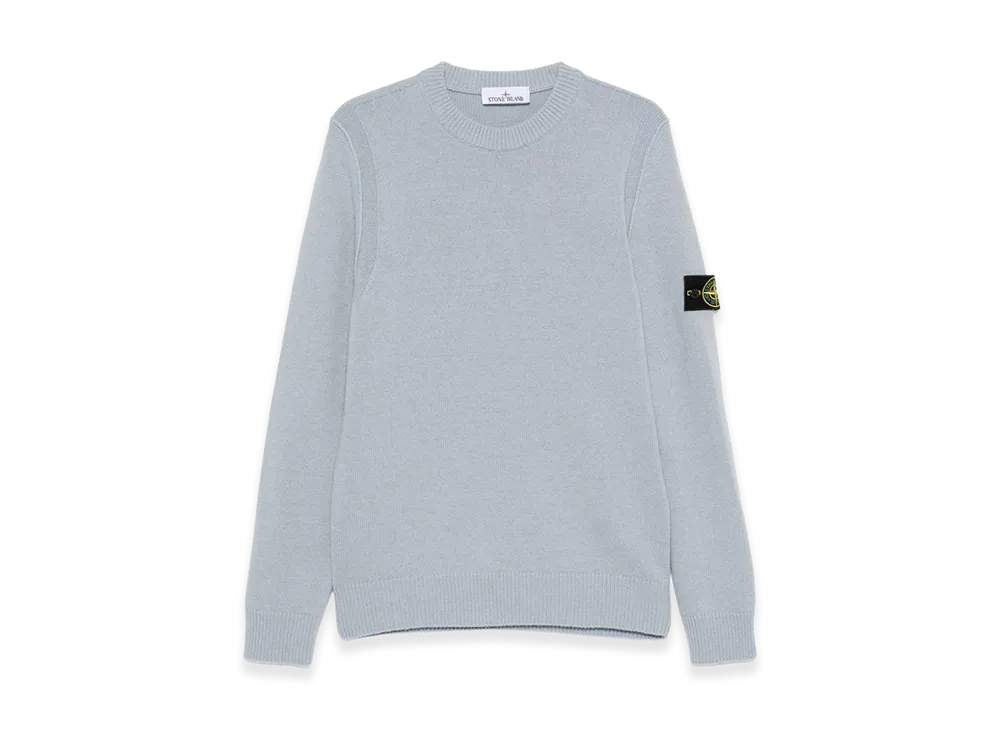 Stone Island Wool Blend Sweater "Light Blue"