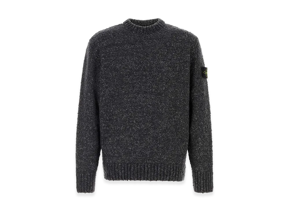 Stone Island Wool Blend Sweater "Grey/Dark Grey"