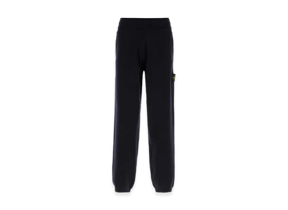 Stone Island Wool Blend Joggers "Midnight Blue"