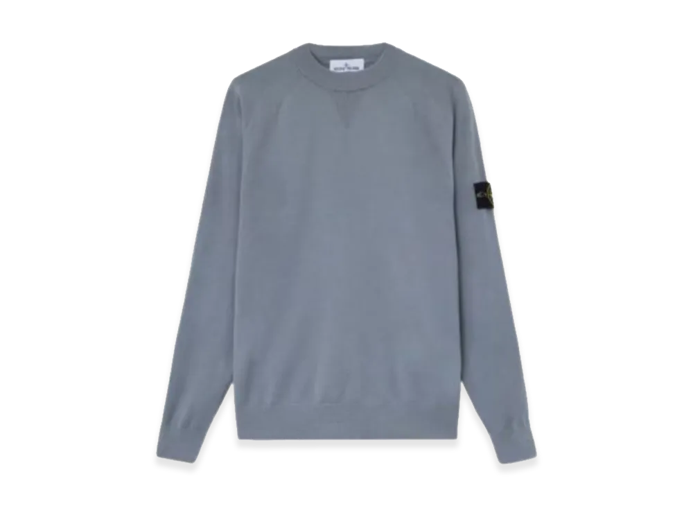 Stone Island Sweaters "Light Blue"