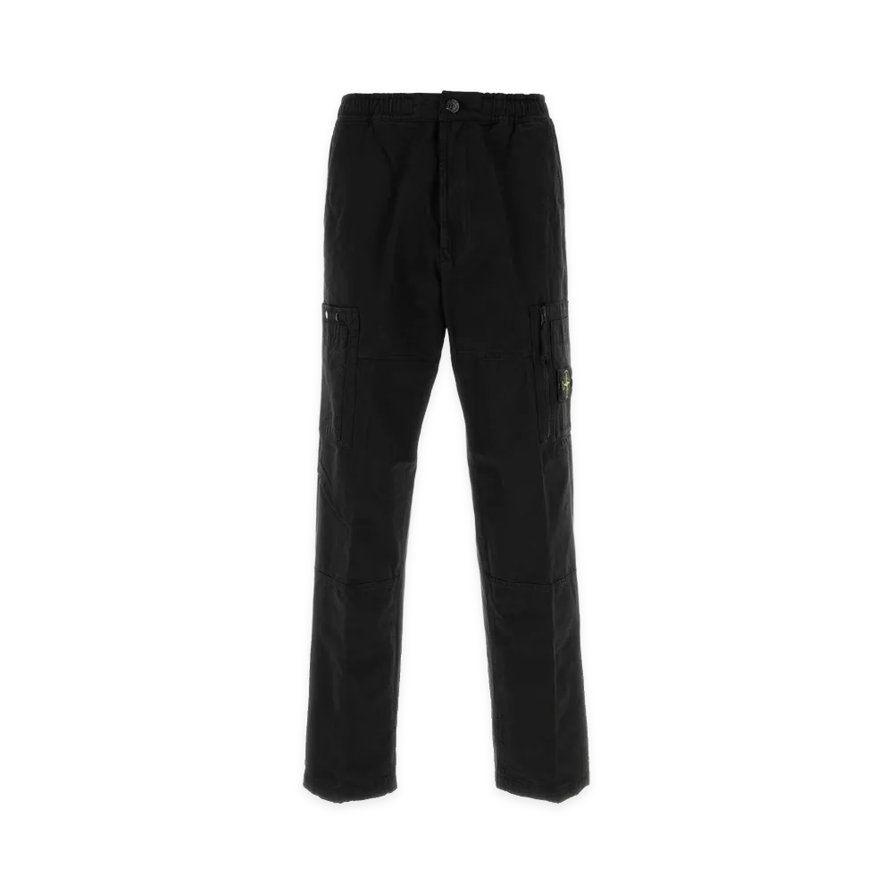 Stone Island Cotton Cargo Pant "Black"