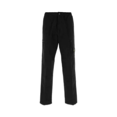 Stone Island Cotton Cargo Pant "Black"
