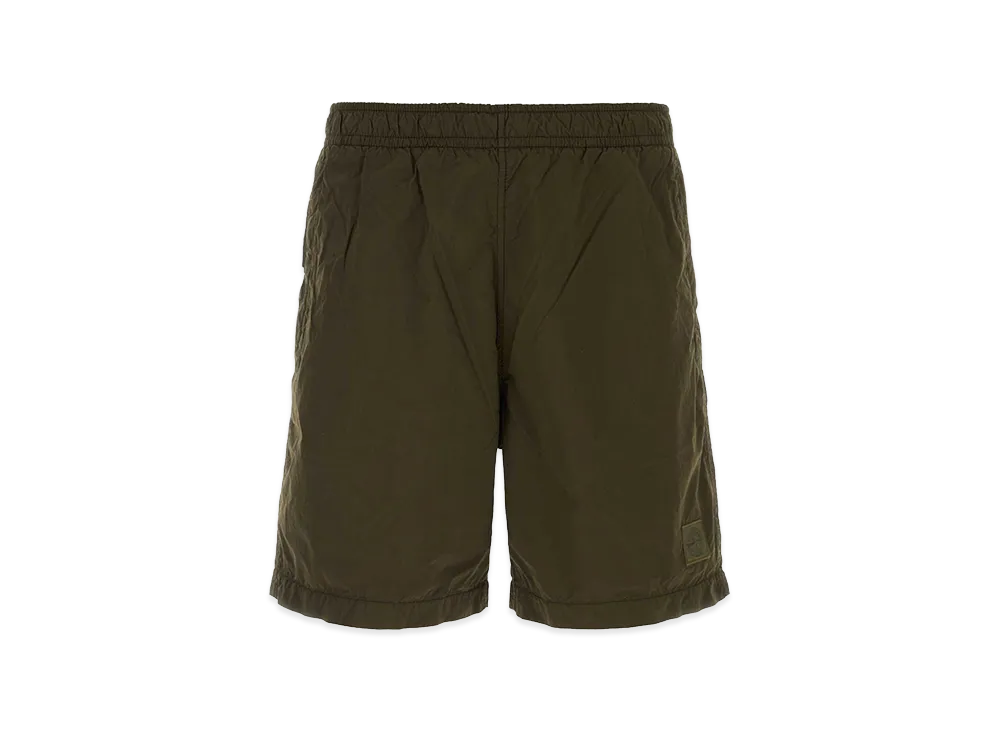 Stone Island Nylon Bermuda Shorts "Olive Green"