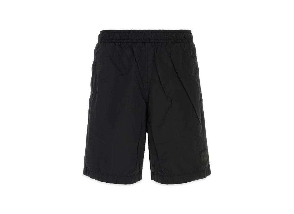 Stone Island Nylon Bermuda Shorts "Black"