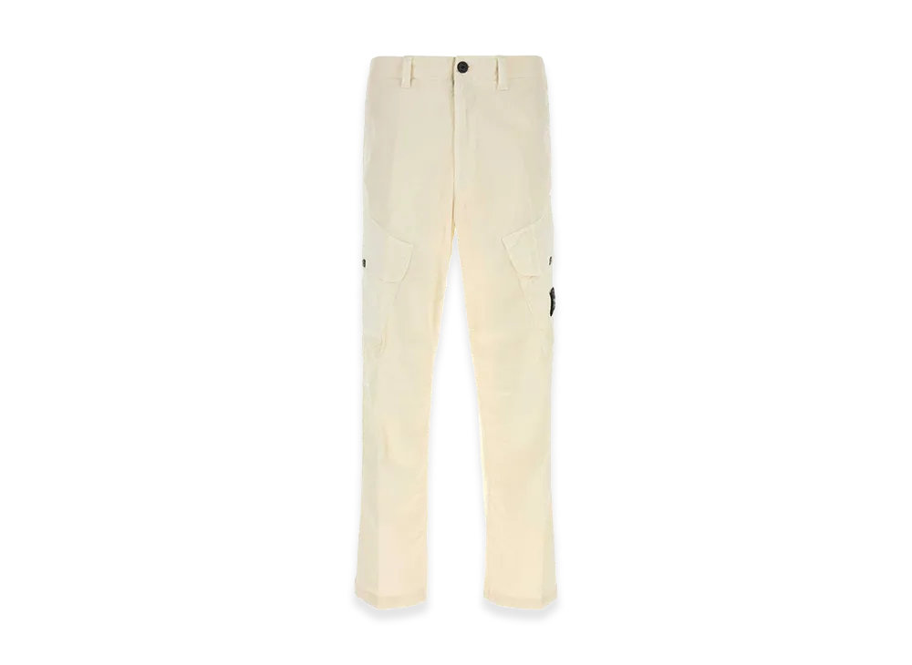 Stone Island Stretch Cotton Cargo Pant "White/Ivory"