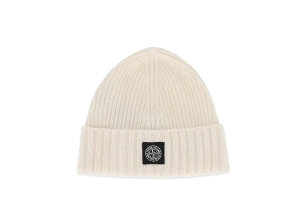 Stone Island Kids Hats "White"