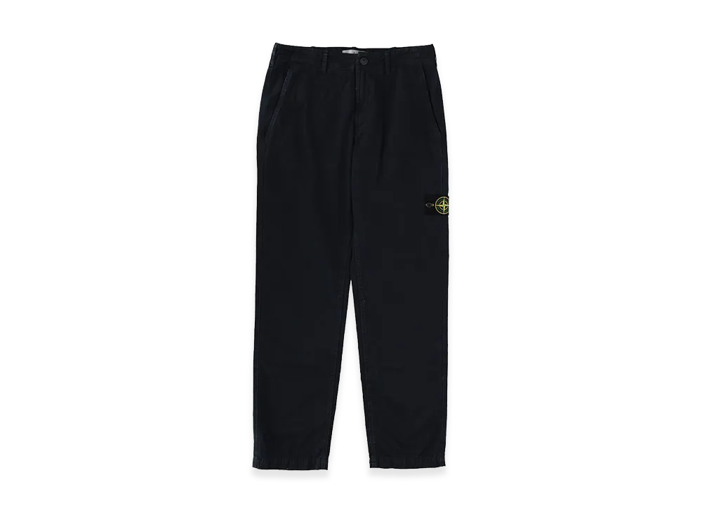 Stone Island Pants with Logo Patch "Blue"