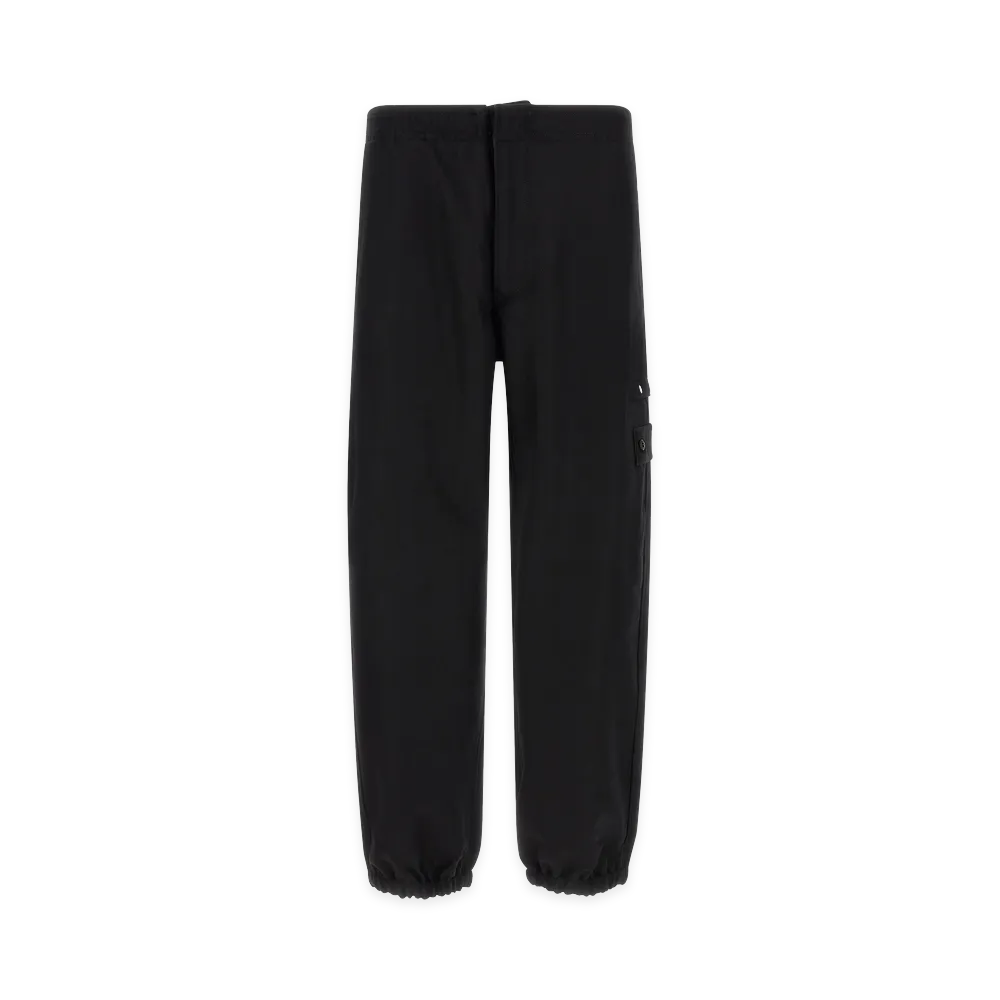 Stone Island Badge Ghost Cargo Pants "Black"
