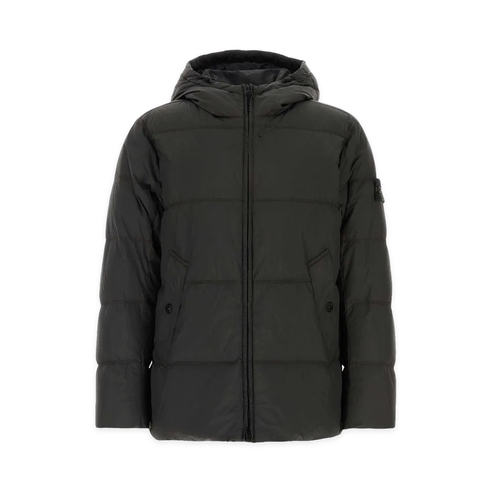 Stone Island Nylon Down Jacket "Gray/Graphite"