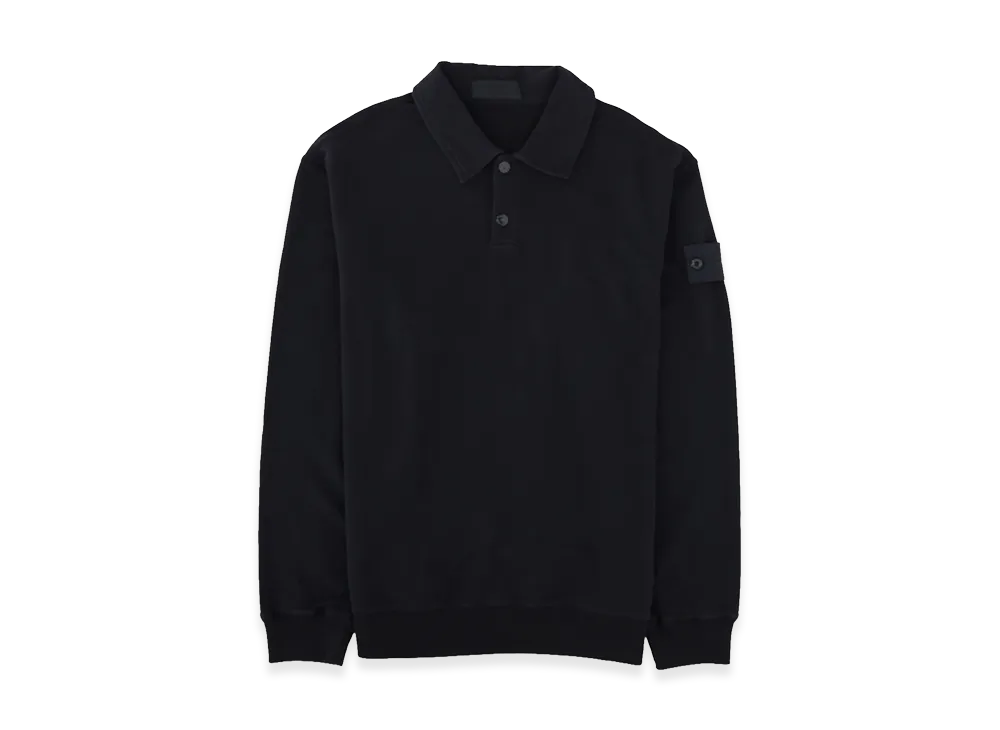 Stone Island Polo Con Patch Logo "Blue"