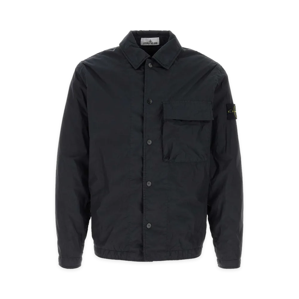 Stone Island Nylon Jacket "Midnight Blue"