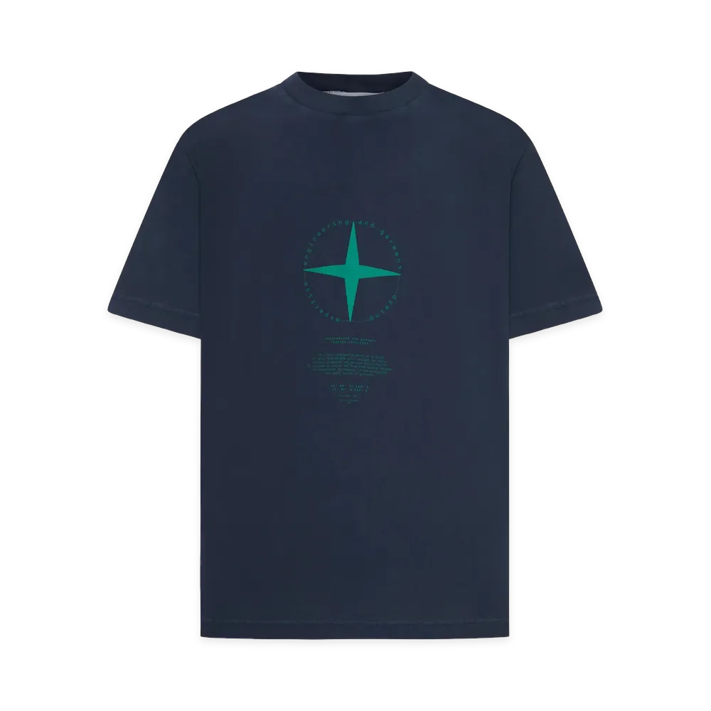 Stone Island T-Shirt "Blue"