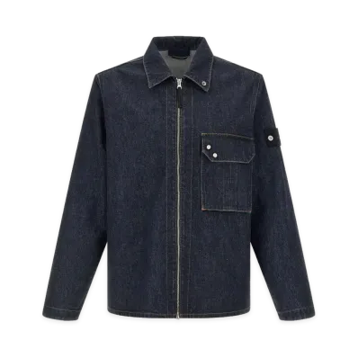 Stone Island Rinse Jacket Shirt "Blue"
