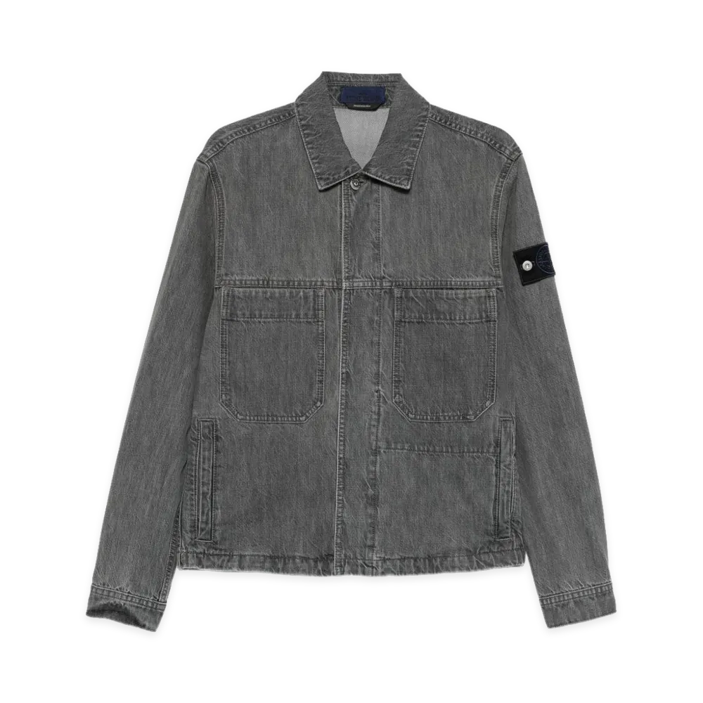 Stone Island Jackets "Grey Light Wash"
