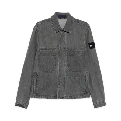 Stone Island Jackets "Grey Light Wash"