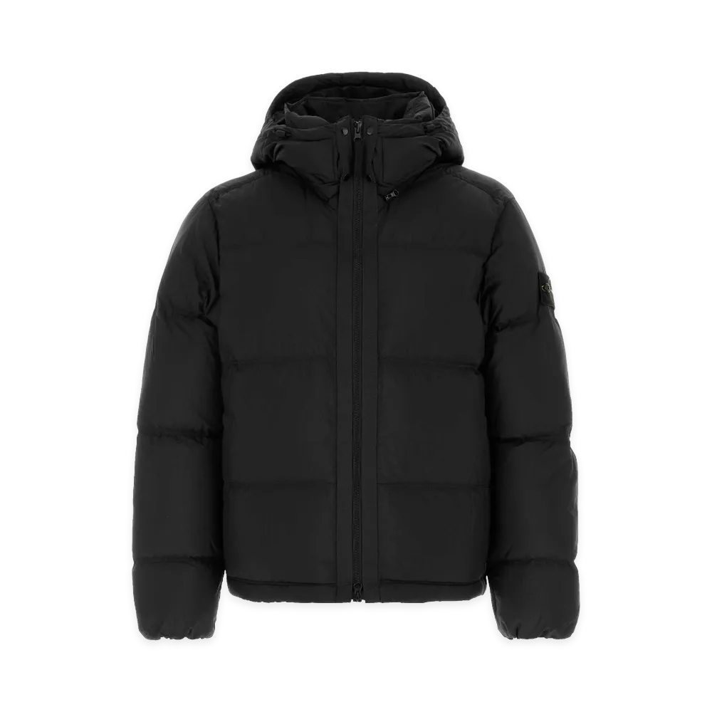 Stone Island Nylon Down Jacket "Black"