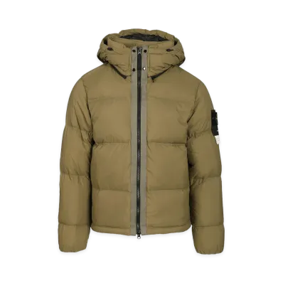Stone Island Down Jacket in 6.6 Ripstop Nylon Cordura "Green"