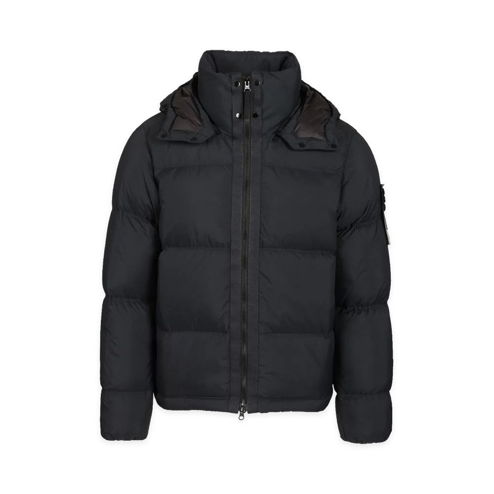 Stone Island Down Jacket in 6.6 Ripstop Nylon Cordura "Blue"