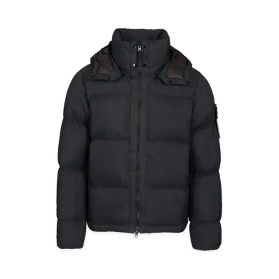 Stone Island Down Jacket in 6.6 Ripstop Nylon Cordura "Blue"