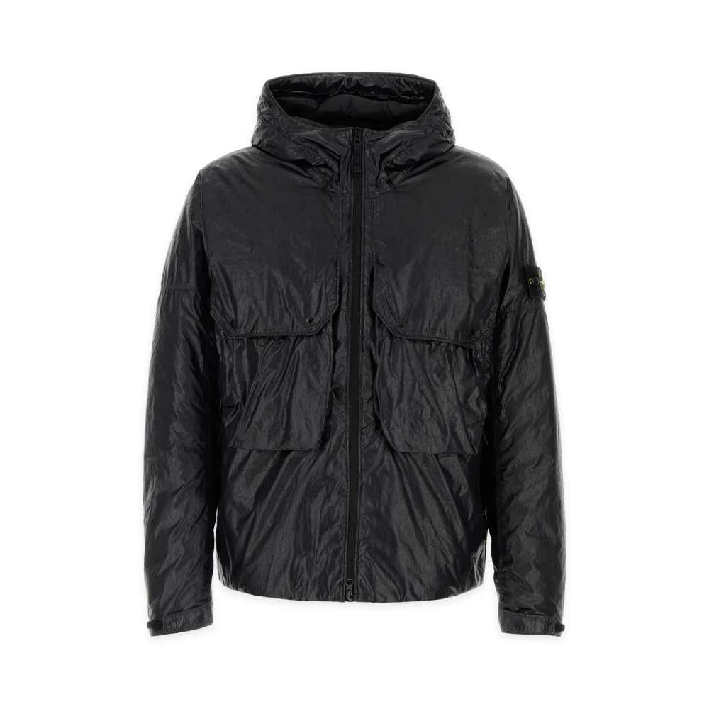 Stone Island Nylon Down Jacket "Black"