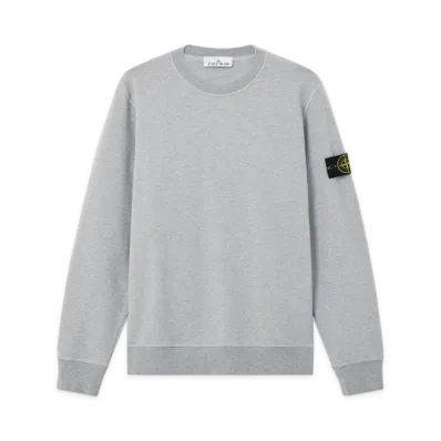 Stone Island Sweaters "Melange Grey"