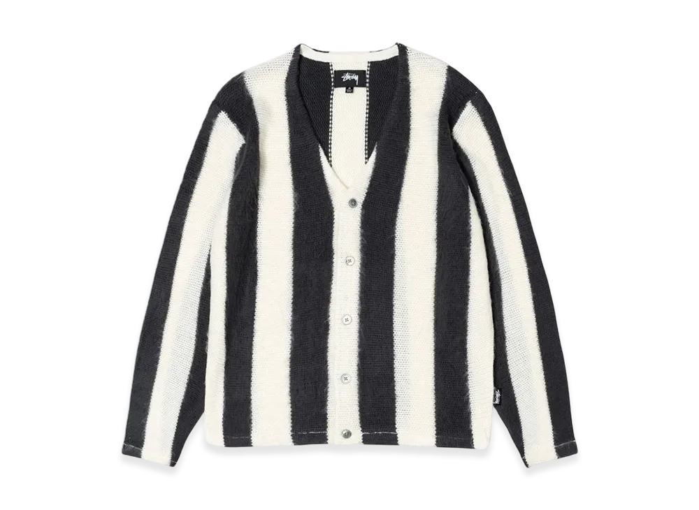 Stussy Stripe Brushed Cardigan 